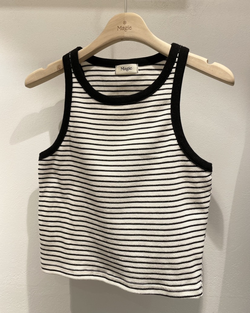 Magie韓國直郵東大門實拍女裝新品24春夏職業時尚吊帶背心VI A吊帶/背心圖色3