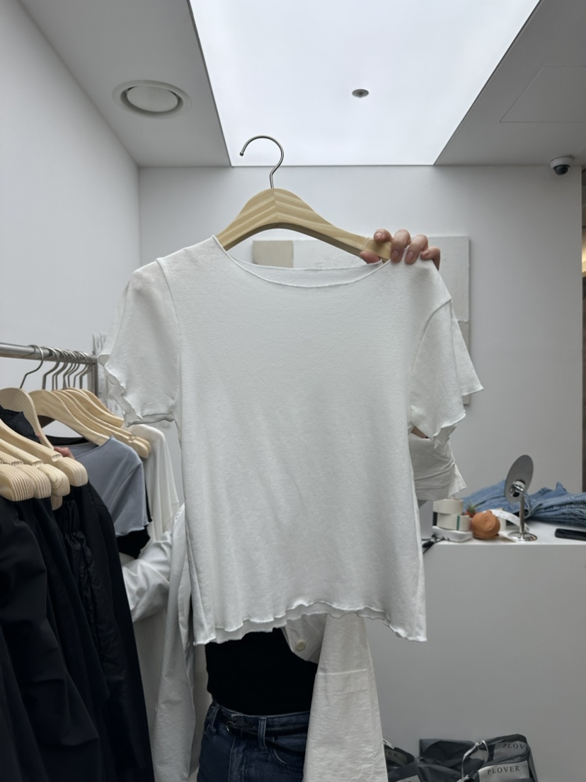 PLOVER直郵韓國代購女裝新款休閑真品職業24春夏人氣時尚T恤NODE 925T恤