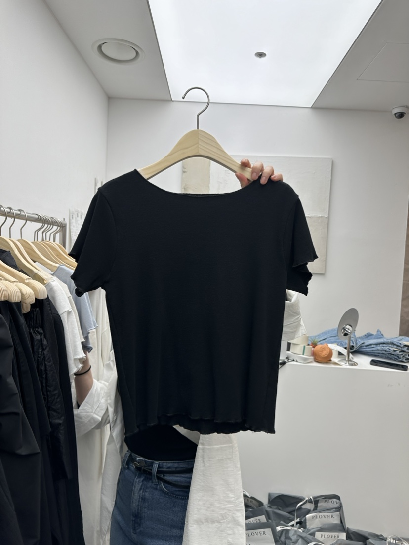 PLOVER直郵韓國代購女裝新款休閑真品職業24春夏人氣時尚T恤NODE 925T恤圖色4