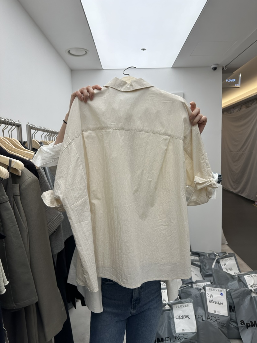 PLOVER韓國直郵東大門實拍女裝新品熱賣職業真品襯衫蕾絲衫NODE 925襯衫/蕾絲衫