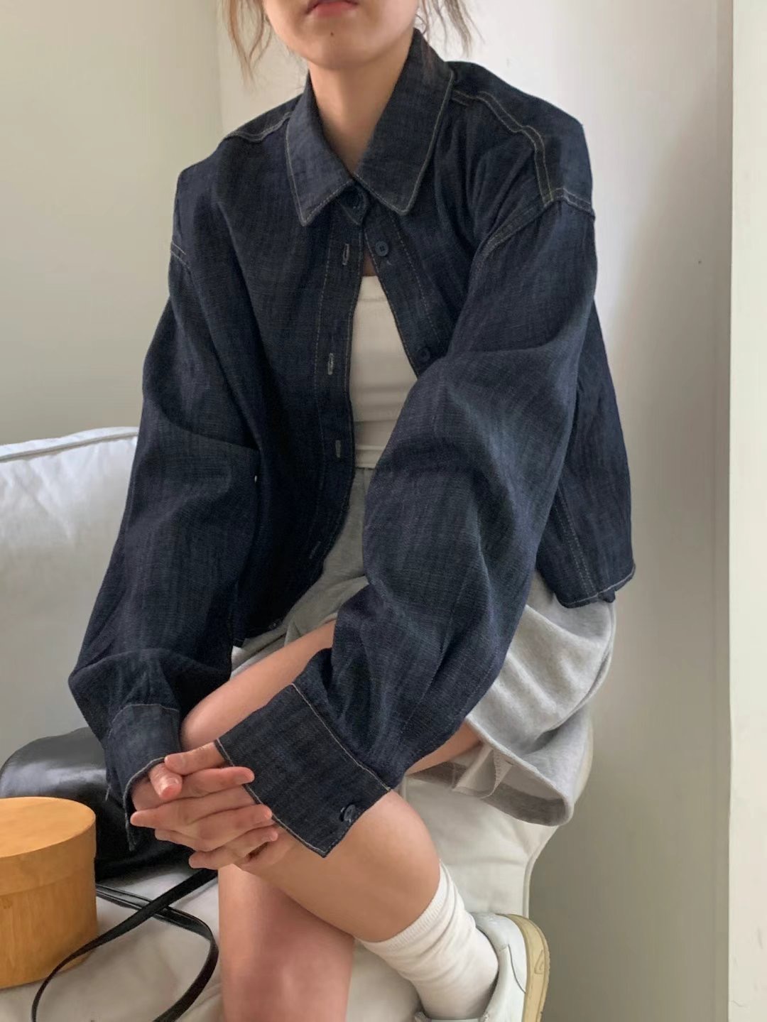 LUNE直郵韓國代購女裝新品24春夏真品時尚熱賣推薦職業夾克BROTE夾克圖色2
