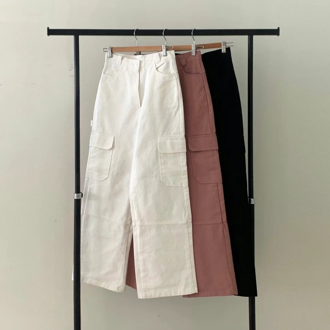 LUNE直郵韓國代購女裝新品24春夏推薦人氣時尚休閑休閑褲BROTE休閑褲圖色3左二色