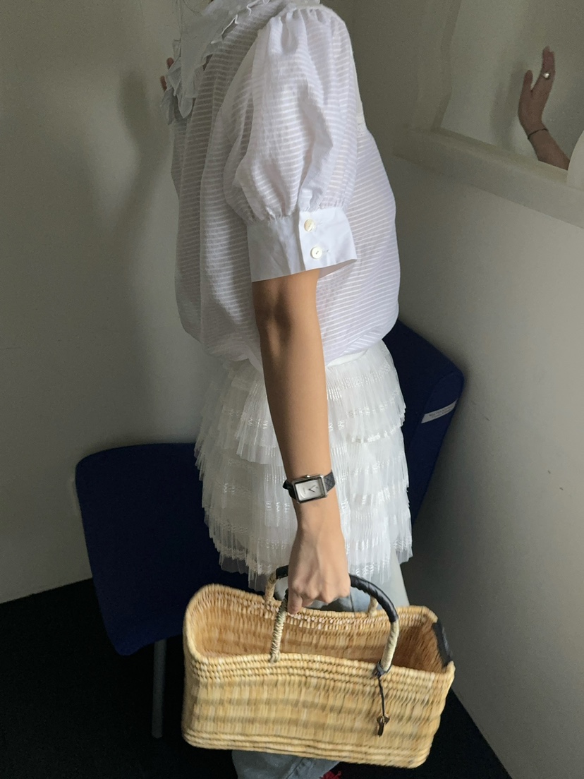 OUPPT韓國直郵東大門代購女裝新品休閑推薦熱賣時尚襯衫蕾絲衫OUPPT襯衫/蕾絲衫