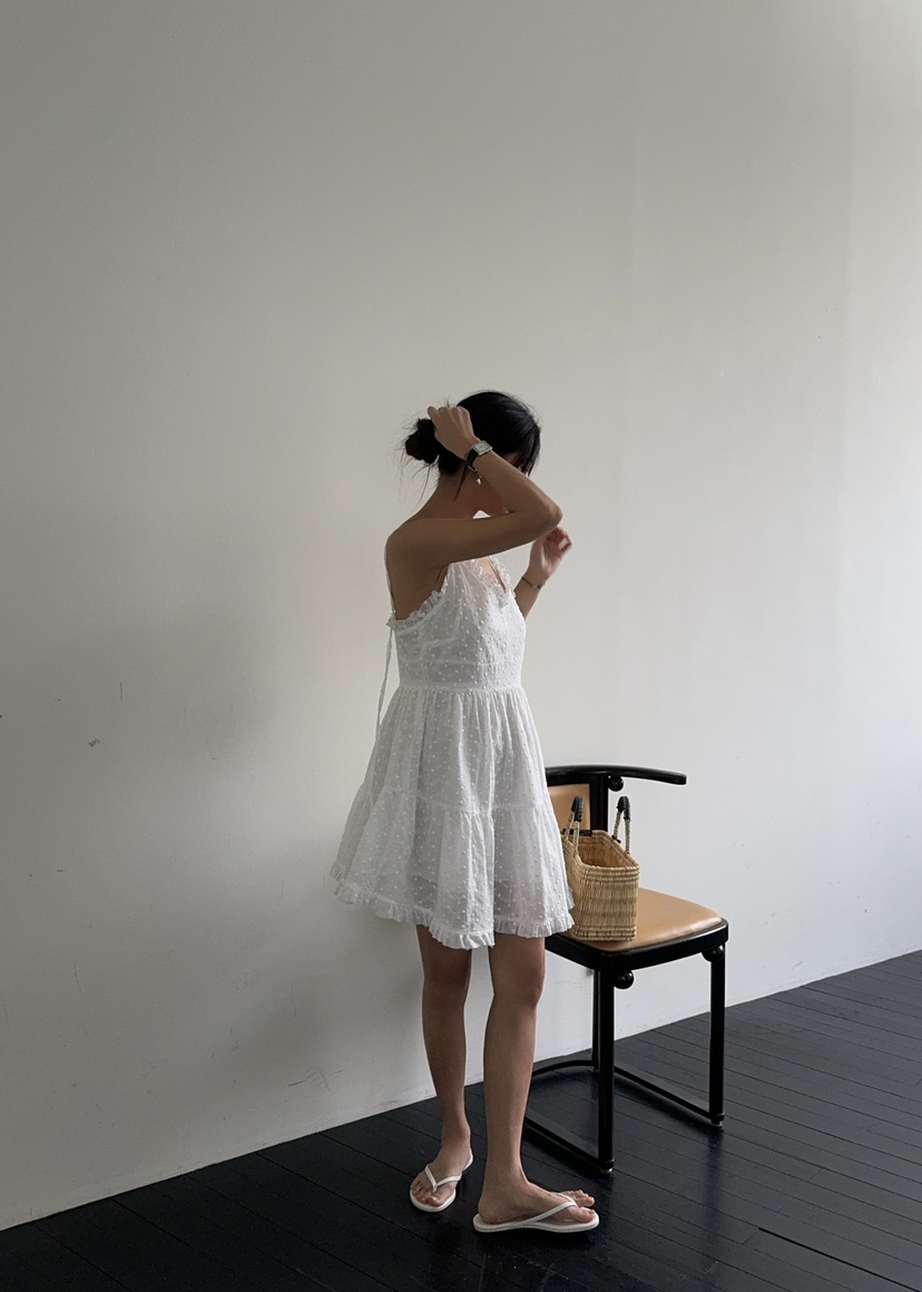 OUPPT韓國直郵女裝新品時尚職業推薦真品熱賣24春夏連衣裙OUPPT連衣裙