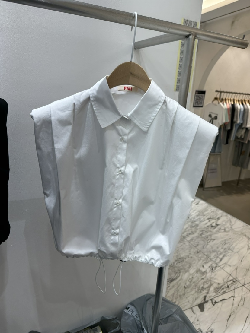 plat/ALICE N GIA直郵韓國代購女裝新款推薦襯衫蕾絲衫褶皺Platseoul/ALICE N GIA襯衫/蕾絲衫圖色3