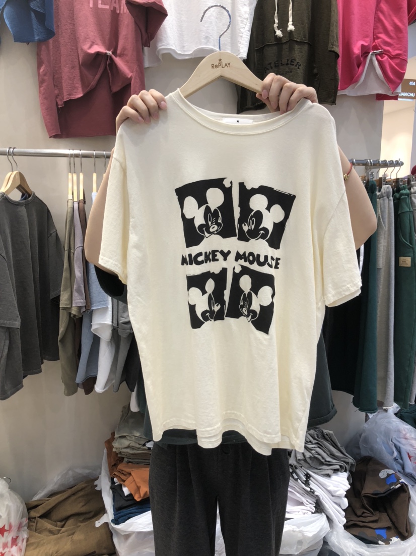 REPLAY直郵韓國代購女裝新款推薦24春夏熱賣人氣時尚職業T恤REPLAYT恤