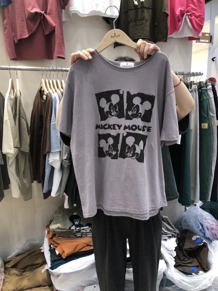 REPLAY直郵韓國代購女裝新款推薦24春夏熱賣人氣時尚職業T恤REPLAYT恤圖色3