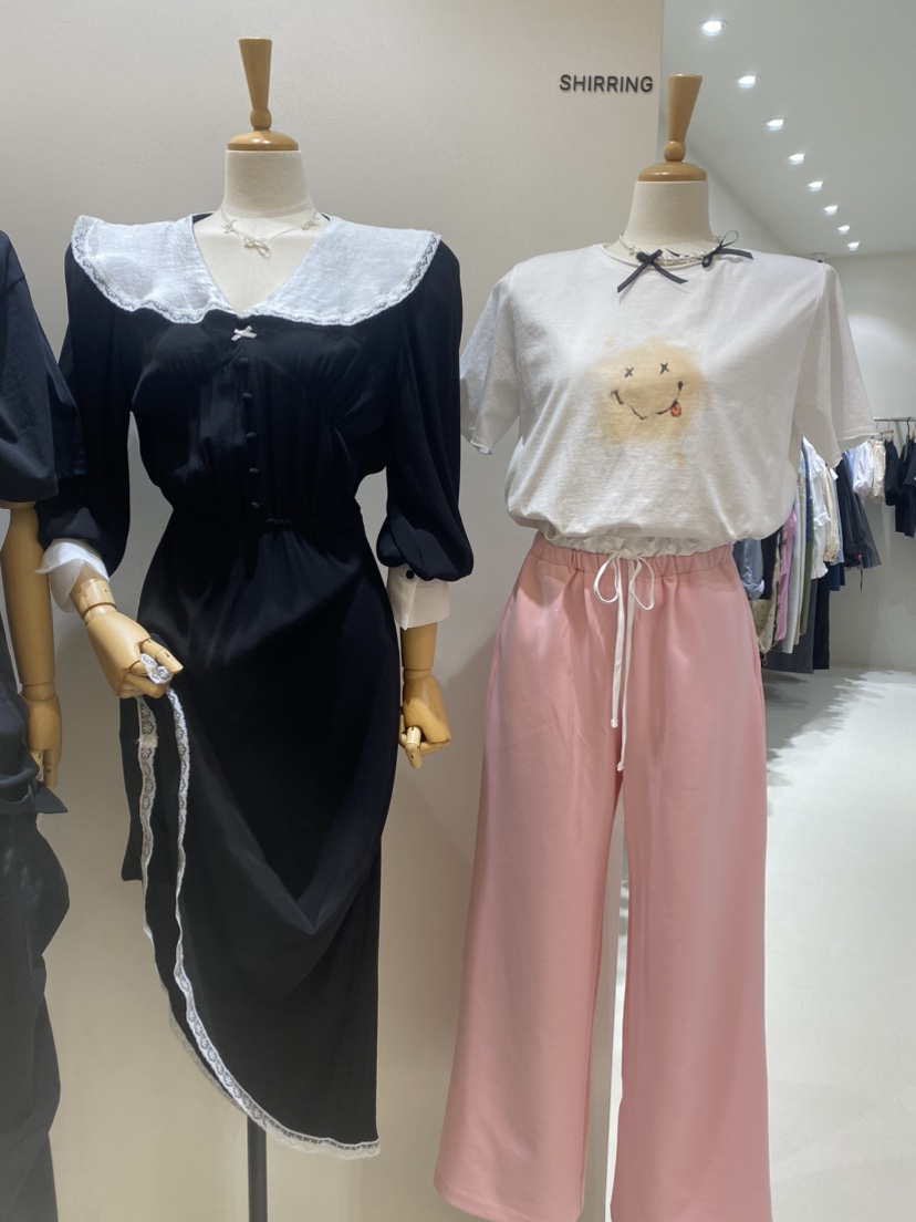 SHIRRING韓國直郵東大門實拍女裝新款人氣職業熱賣真品休閑褲SHIRRING休閑褲