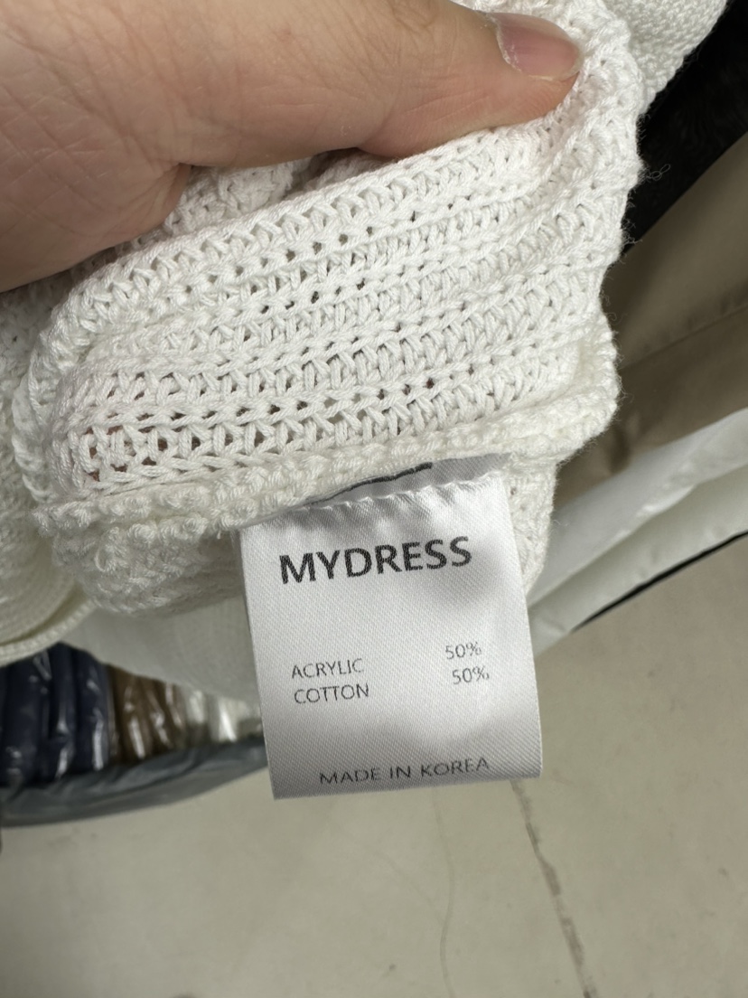 MYDRESS韓國直郵東大門實拍女裝新品時尚真品24春夏吊帶背心MYDRESS吊帶/背心