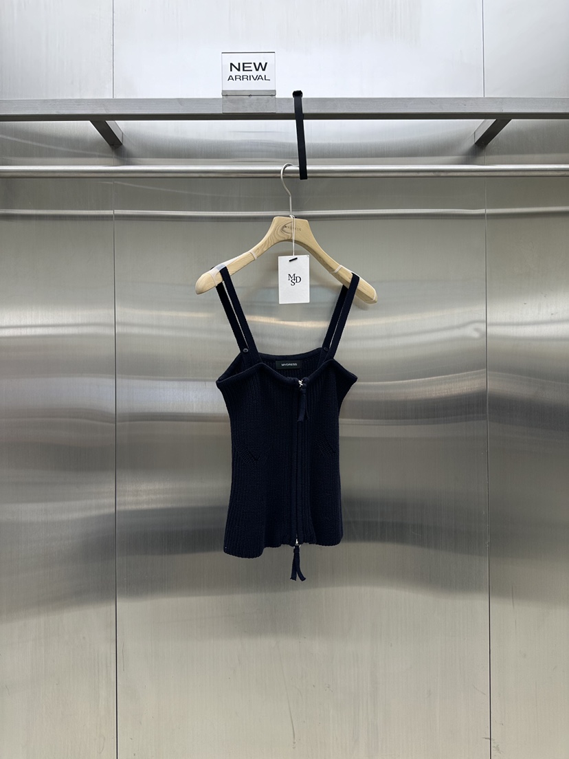 MYDRESS韓國直郵東大門實拍女裝新品時尚真品24春夏吊帶背心MYDRESS吊帶/背心圖色4