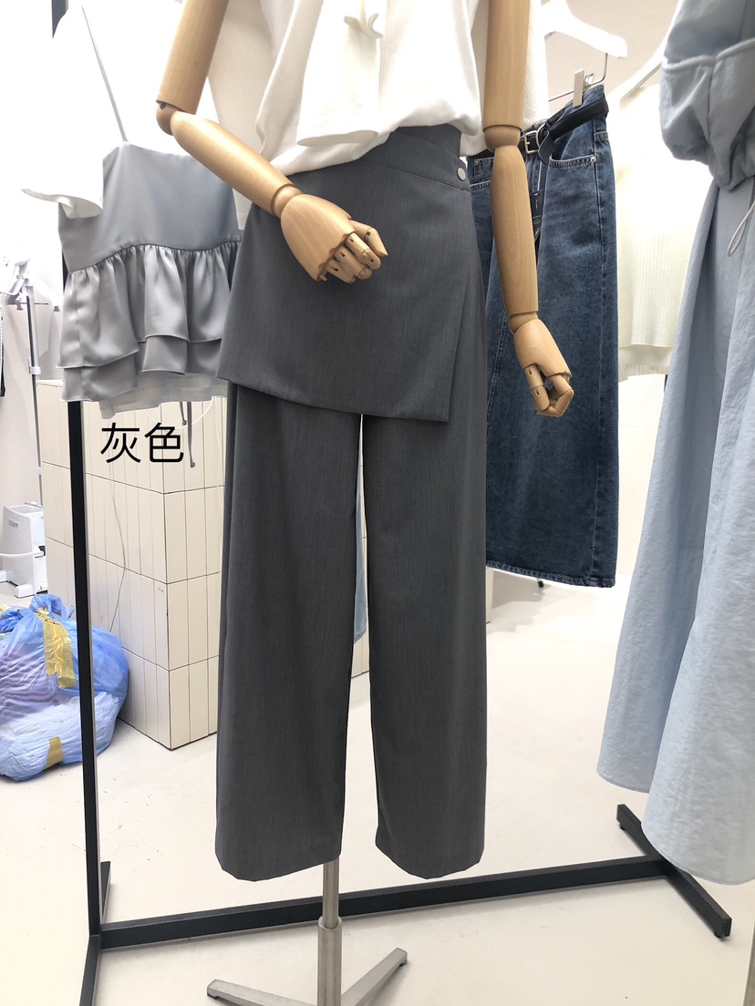 VERY WELL直郵韓國代購女裝新品職業24春夏時尚休閑裙褲VERY WELL裙褲圖色1