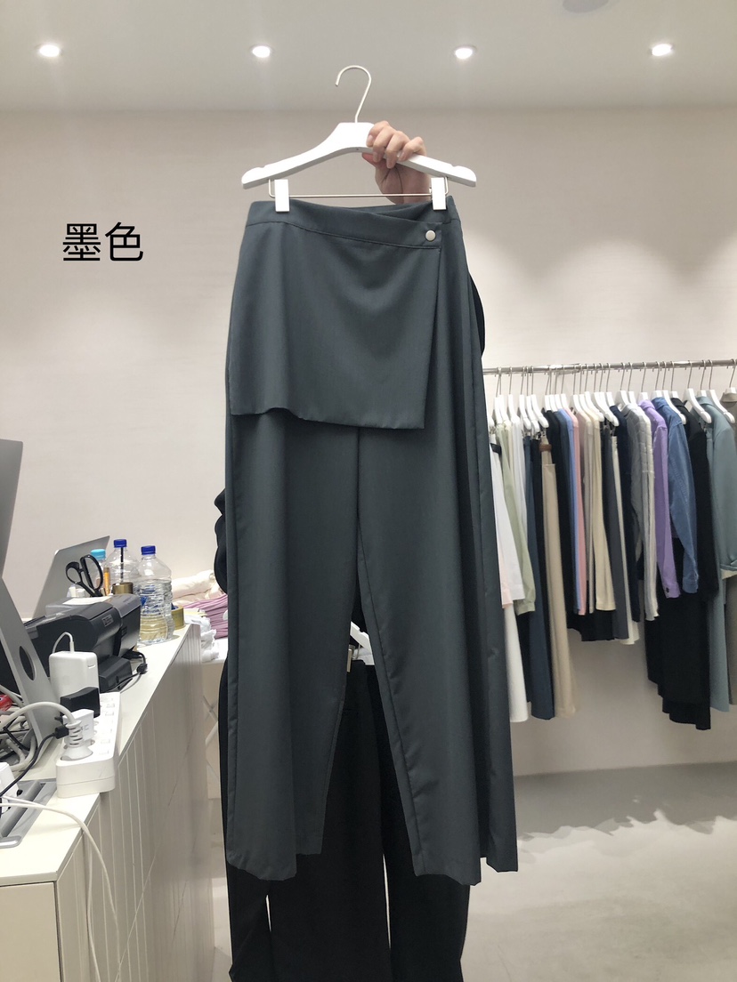 VERY WELL直郵韓國代購女裝新品職業24春夏時尚休閑裙褲VERY WELL裙褲圖色2