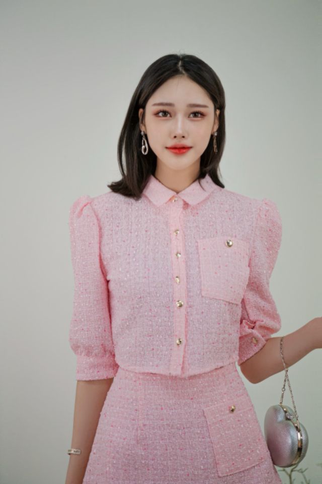 WON韓國直郵東大門實拍女裝新品時尚休閑熱賣推薦襯衫蕾絲衫WON襯衫/蕾絲衫