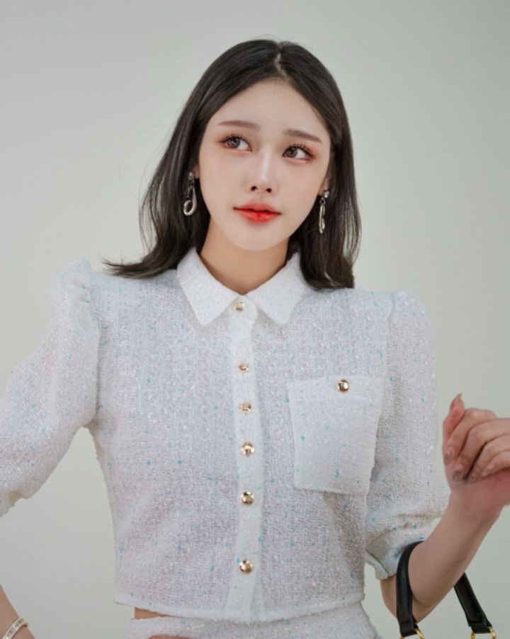 WON韓國直郵東大門實拍女裝新品時尚休閑熱賣推薦襯衫蕾絲衫WON襯衫/蕾絲衫
