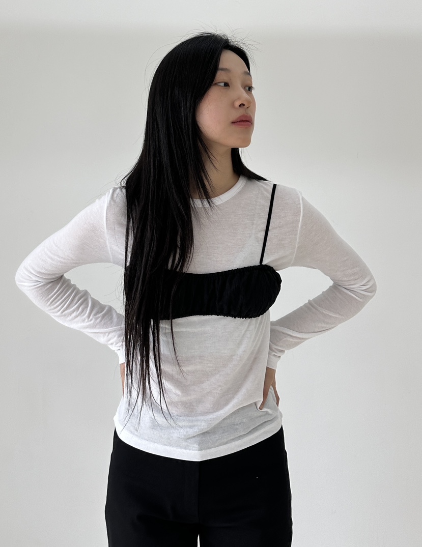 A.VER直郵韓國代購女士新款熱賣時尚真品人氣24春夏吊帶背心A.VER吊帶/背心圖色3