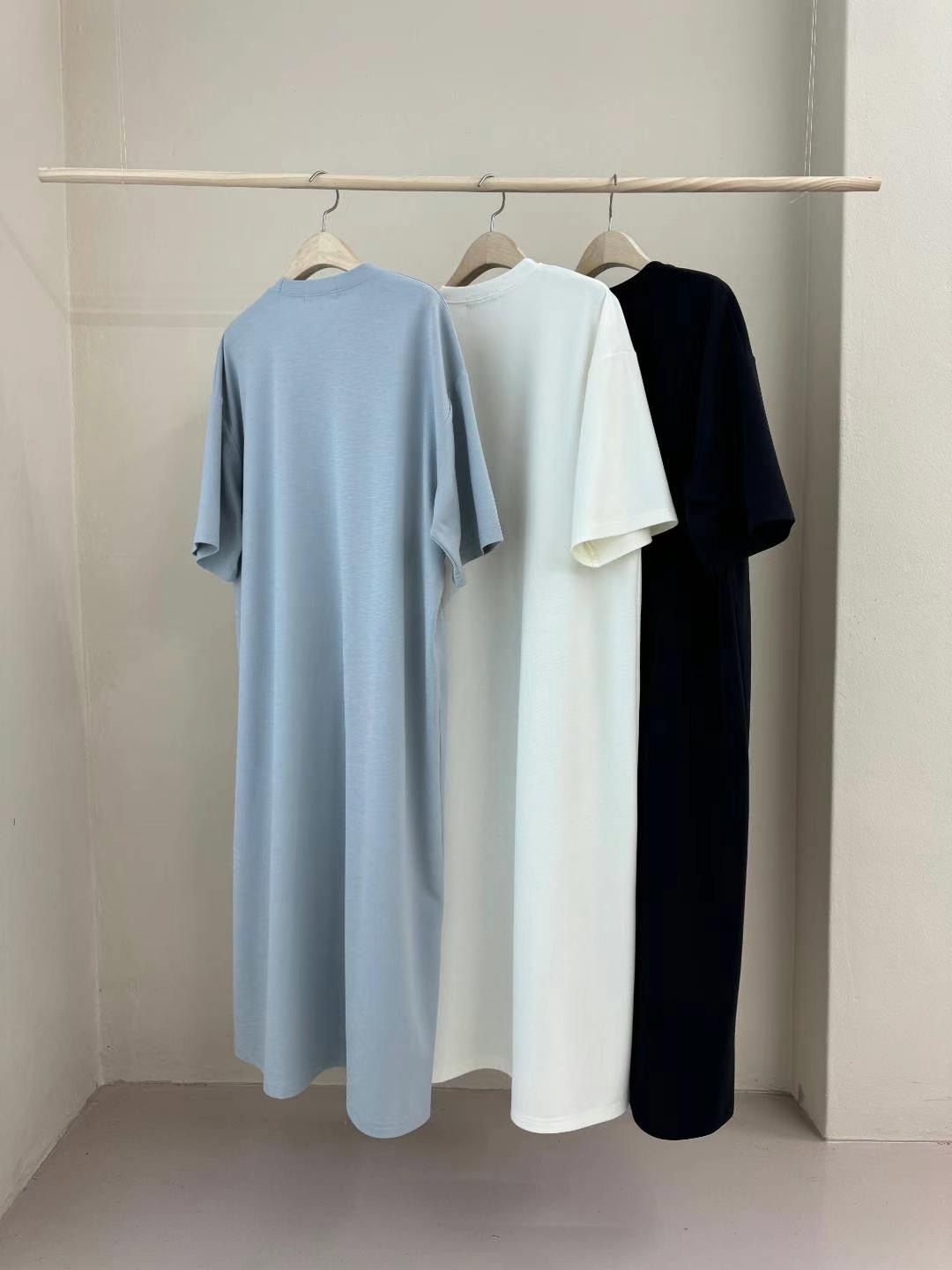 MOS J韓國直郵東大門實拍女裝新品24春夏熱賣時尚連衣裙MOS J連衣裙