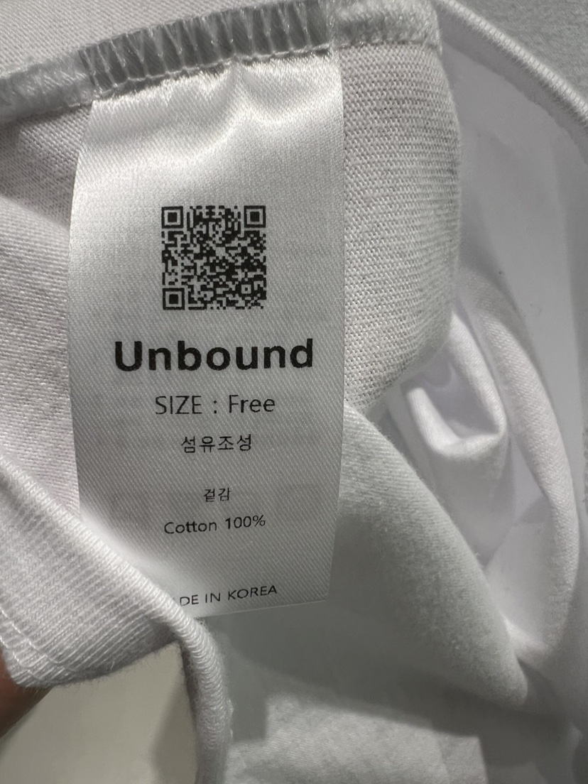 unbound直郵韓國代購女裝新款真品職業休閑推薦熱賣時尚T恤unboundT恤