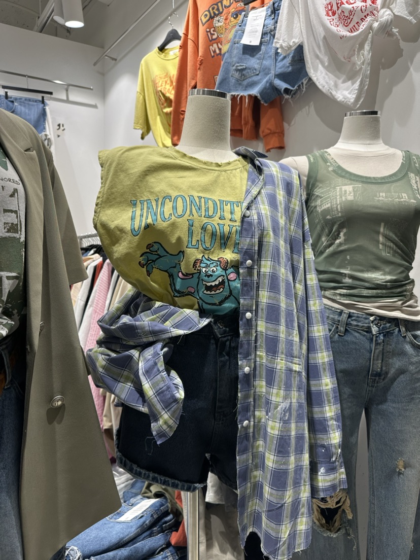 THE WEEKND韓國直郵女裝新品真品人氣24春夏熱賣吊帶背心THE WEEKND吊帶/背心