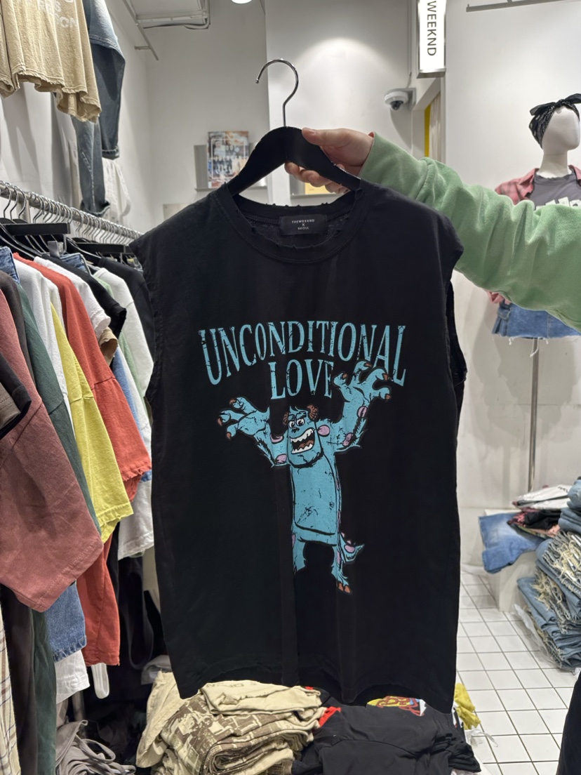 THE WEEKND韓國直郵女裝新品真品人氣24春夏熱賣吊帶背心THE WEEKND吊帶/背心圖色3