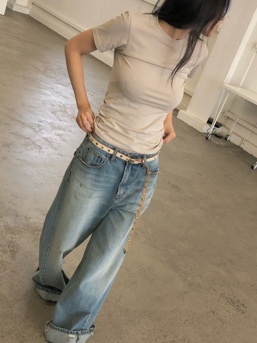 THE WEEKND韓國直郵東大門代購女裝新品休閑推薦職業熱賣T恤THE WEEKNDT恤