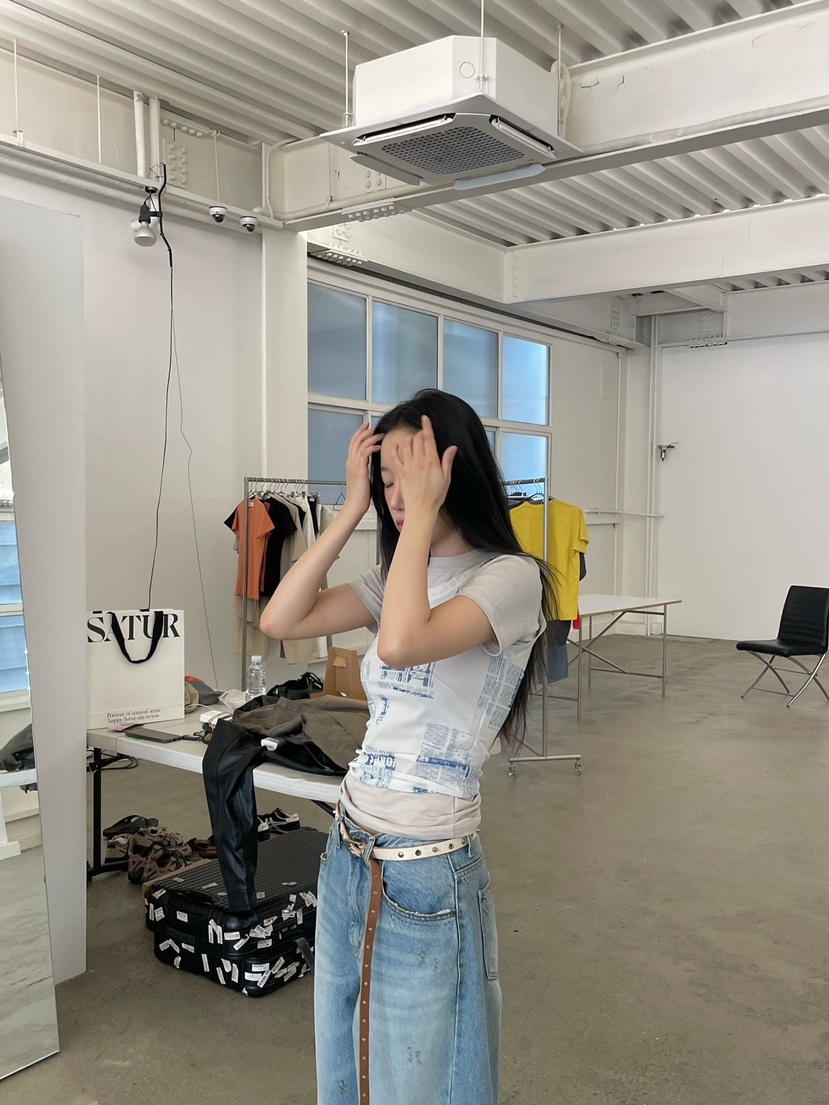 THE WEEKND韓國直郵女裝新款職業真品時尚推薦熱賣吊帶背心THE WEEKND吊帶/背心