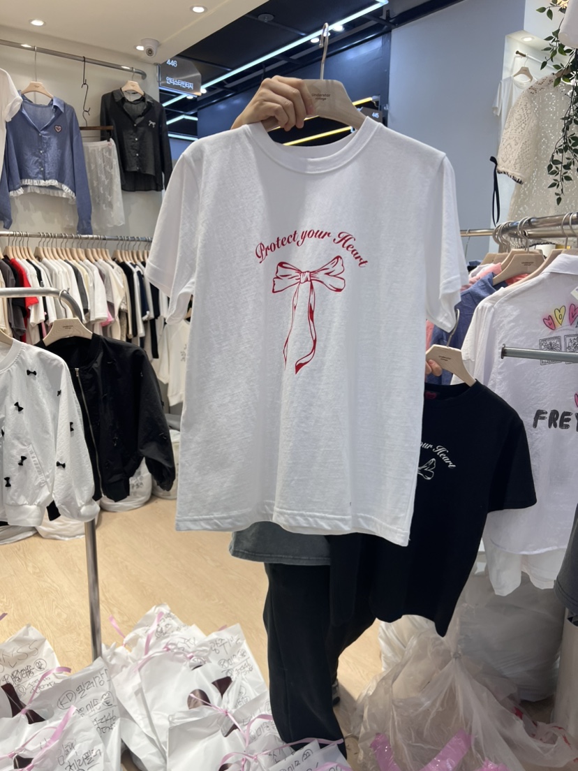 UNDERSTAR_VINTAGE韓國直郵東大門代購女裝新品職業時尚T恤UNDERSTAR_VINTAGET恤圖色3