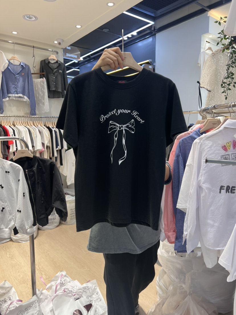 UNDERSTAR_VINTAGE韓國直郵東大門代購女裝新品職業時尚T恤UNDERSTAR_VINTAGET恤圖色4