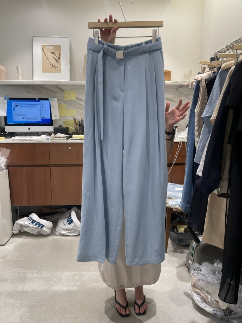 W AND J韓國直郵東大門實拍女裝新款時尚人氣真品24春夏休閑褲W AND J休閑褲圖色2