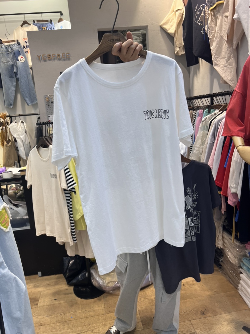 YESFREE韓國直郵東大門代購女裝新品熱賣人氣24春夏真品T恤YESFREET恤