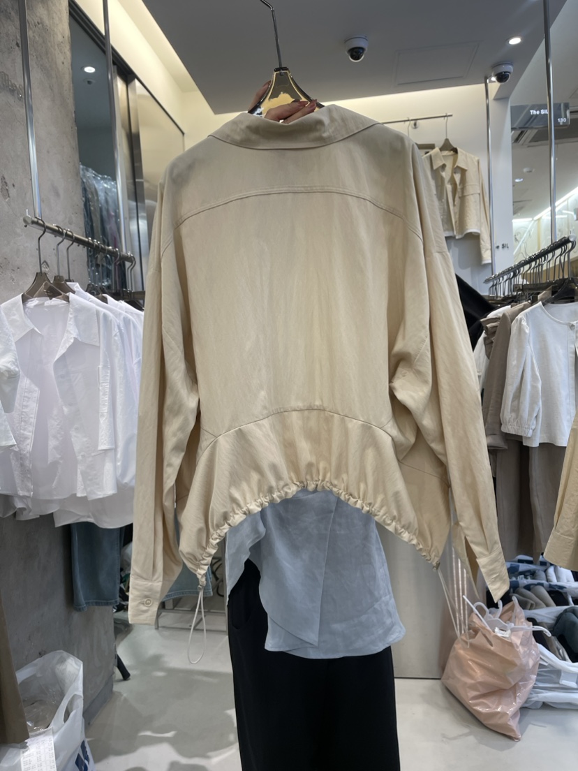 THE SIL韓國直郵女裝新品人氣真品24春夏時尚襯衫蕾絲衫THE SIL/1 2ILLY襯衫/蕾絲衫