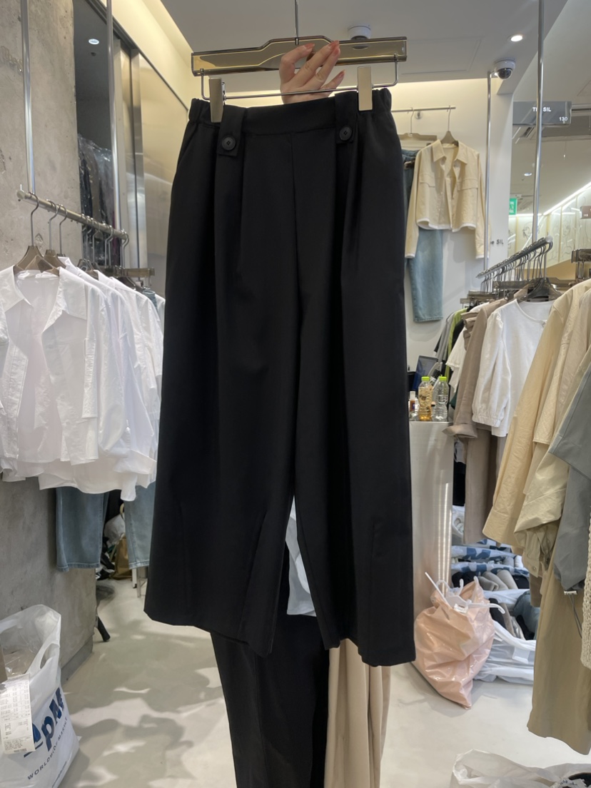 THE SIL直郵韓國代購女裝新款人氣熱賣真品24春夏休閑褲THE SIL/1 2ILLY休閑褲圖色2