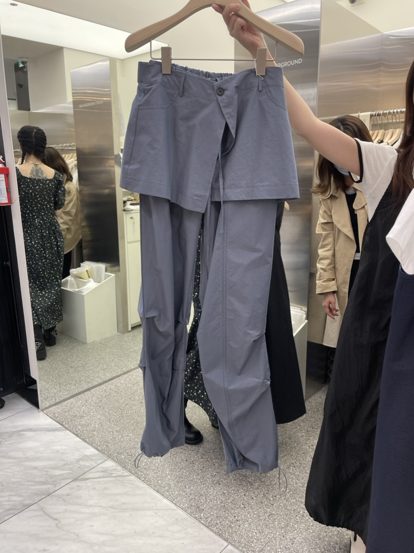 VELVET UNDERGROUND韓國直郵東大門代購女裝新款職業24春夏裙褲VELVET UNDERGROUND裙褲圖色2