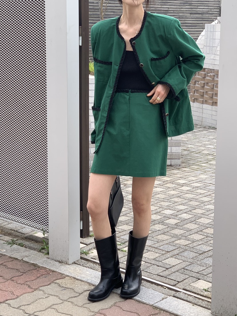 BLISS韓國直郵女裝新品時尚人氣推薦職業熱賣24春夏真品夾克BLISS夾克