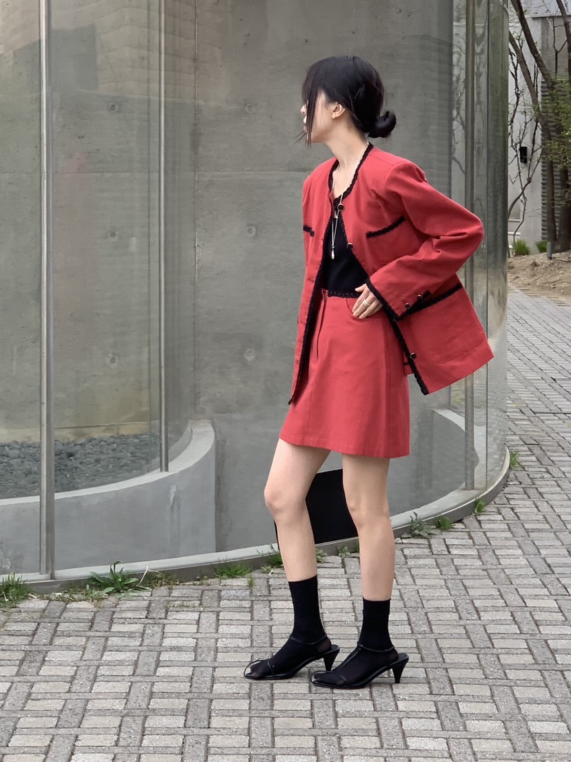 BLISS韓國直郵女裝新品時尚人氣推薦職業熱賣24春夏真品夾克BLISS夾克