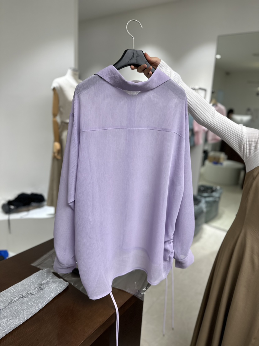 Bethel韓國直郵東大門代購女裝新品真品人氣24春夏襯衫蕾絲衫BETHEL襯衫/蕾絲衫