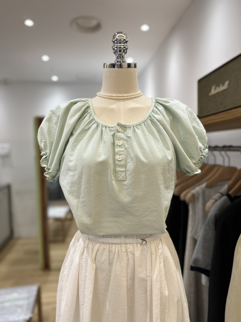 BELIEVE MOMENT韓國直郵女裝新品人氣休閑熱賣真品襯衫蕾絲衫RENDER襯衫/蕾絲衫