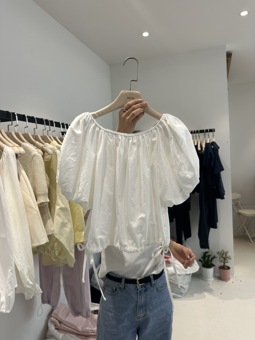 Bread直郵韓國代購女裝新品時尚真品休閑24春夏襯衫蕾絲衫BREAD襯衫/蕾絲衫圖色1