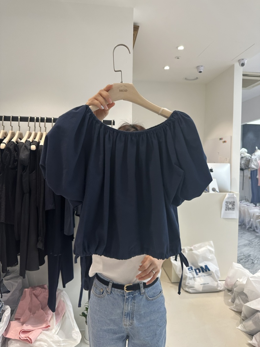 Bread直郵韓國代購女裝新品時尚真品休閑24春夏襯衫蕾絲衫BREAD襯衫/蕾絲衫圖色3