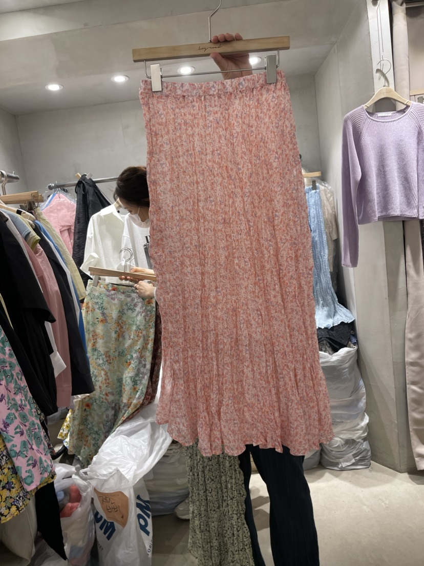 LOGROAD韓國直郵女裝新品真品推薦24春夏時尚熱賣休閑長裙LOG ROAD長裙圖色2