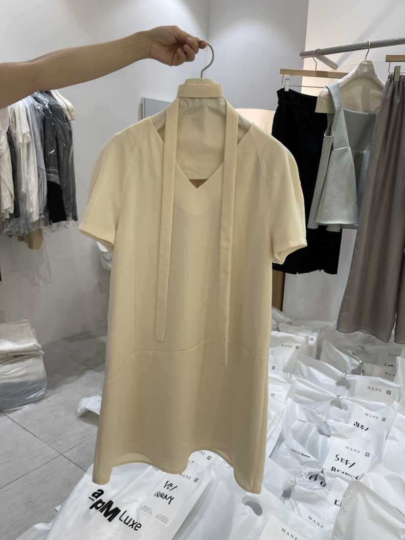 MANE韓國直郵女裝新品推薦24春夏人氣熱賣時尚真品連衣裙1.3連衣裙圖色2
