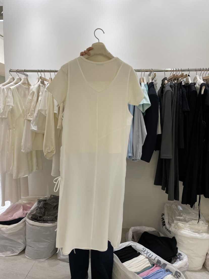 MANE韓國直郵女裝新品休閑真品熱賣24春夏連衣裙不含內搭1.3連衣裙