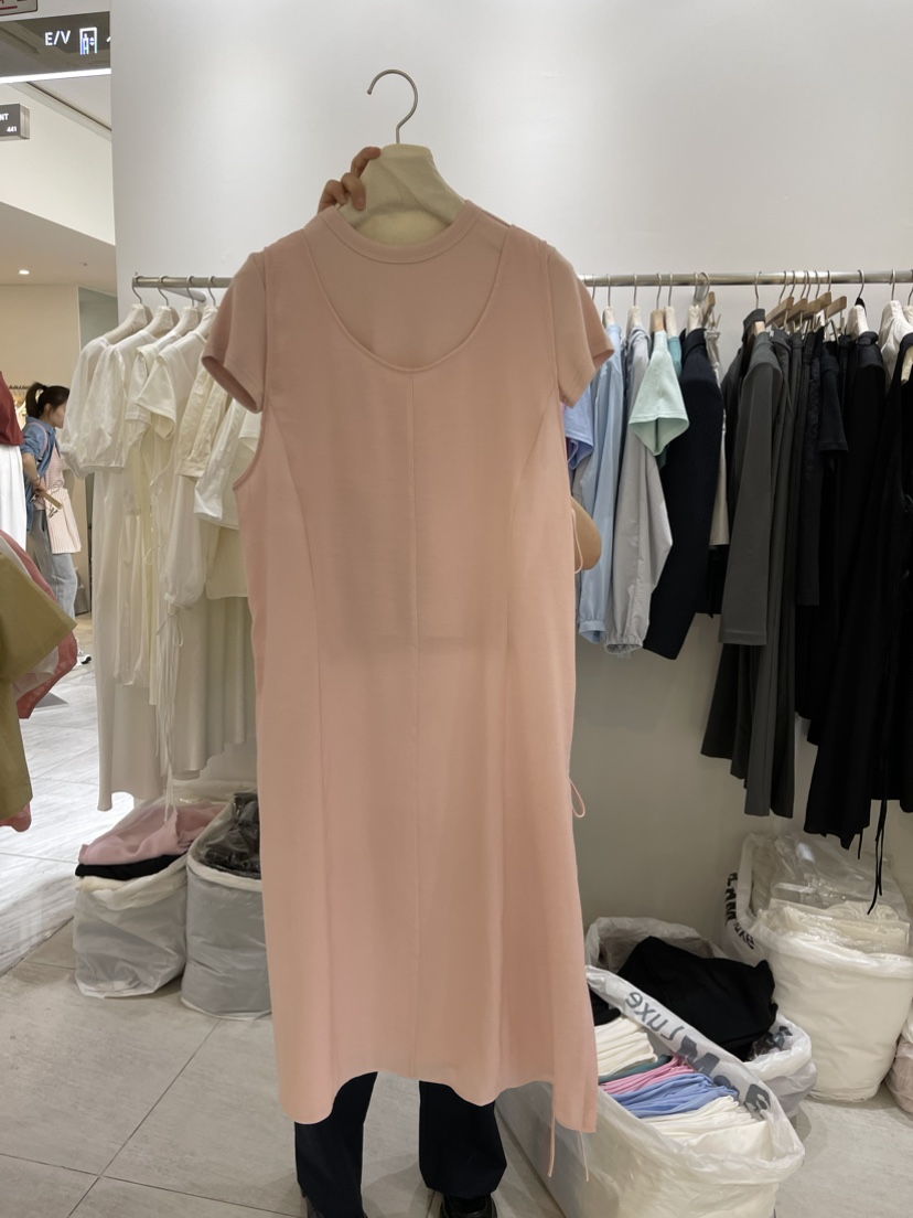MANE韓國直郵女裝新品休閑真品熱賣24春夏連衣裙不含內搭1.3連衣裙圖色2
