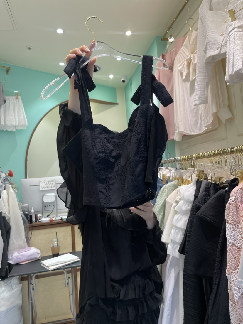 NEWTRO MOOD直郵韓國代購女裝新款24春夏真品休閑吊帶背心YUNBAL吊帶/背心