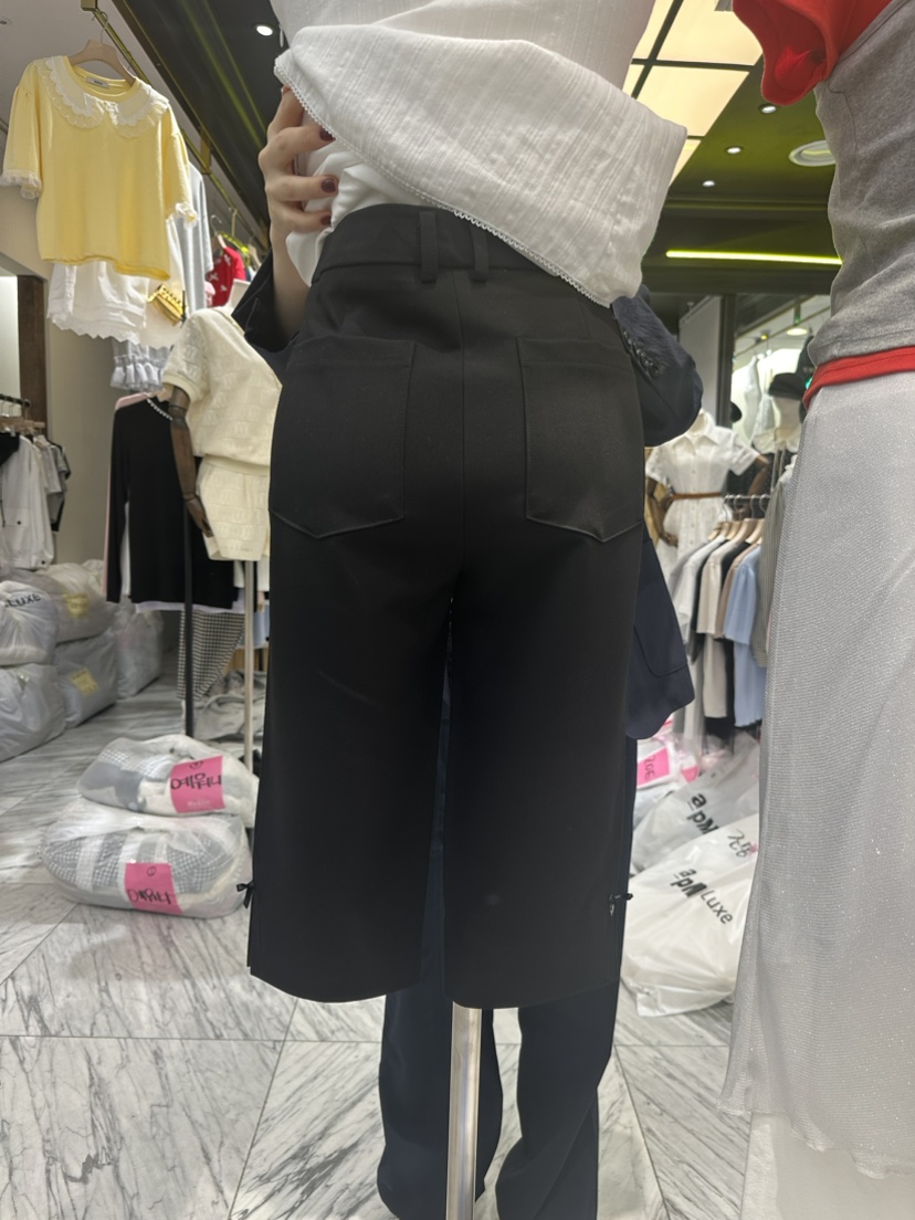 OURS直郵韓國代購女裝新款推薦真品休閑職業熱賣人氣休閑褲OURS休閑褲
