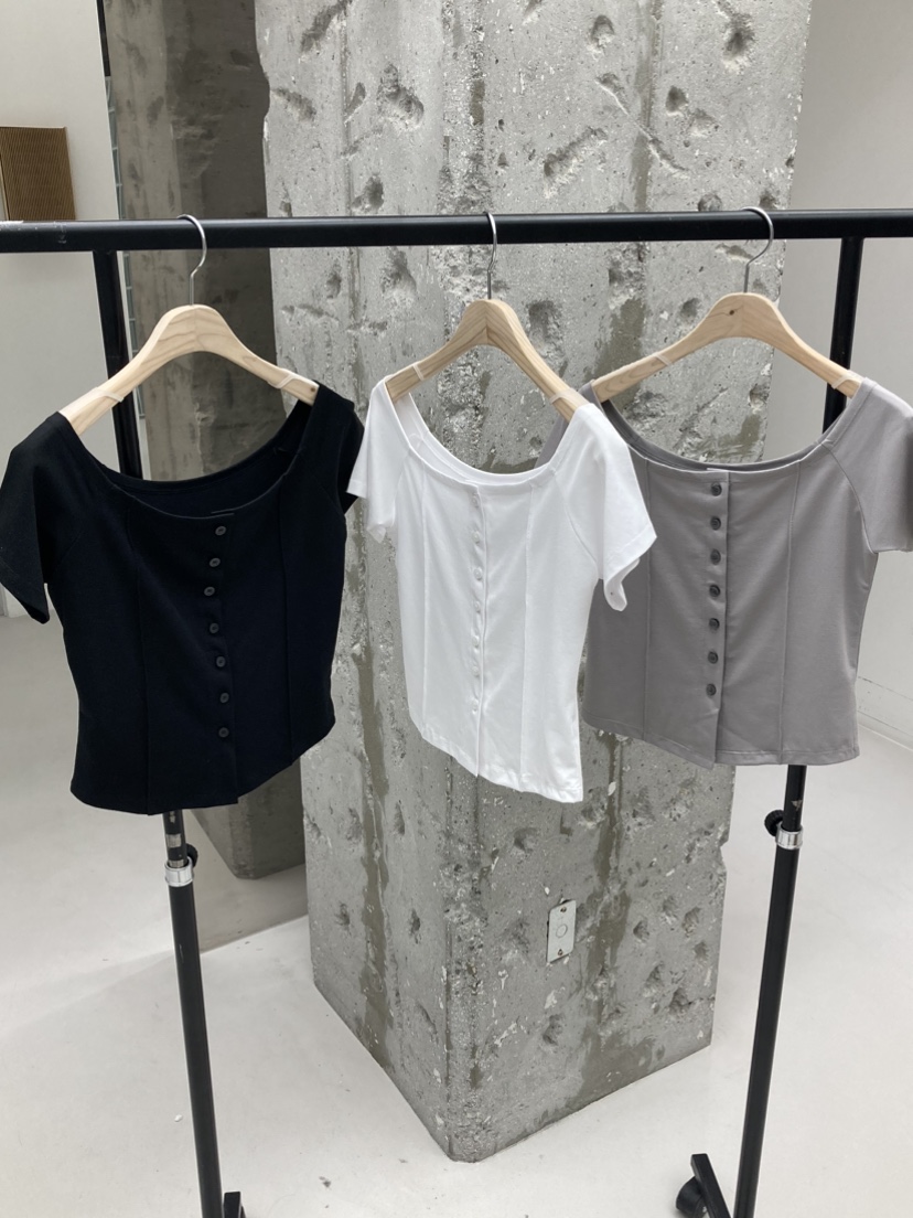 ROUGH韓國直郵東大門代購女裝新品人氣真品時尚休閑熱賣T恤ROUGHT恤