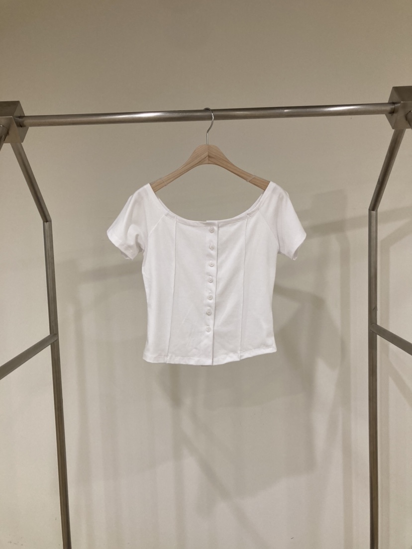 ROUGH韓國直郵東大門代購女裝新品人氣真品時尚休閑熱賣T恤ROUGHT恤圖色1