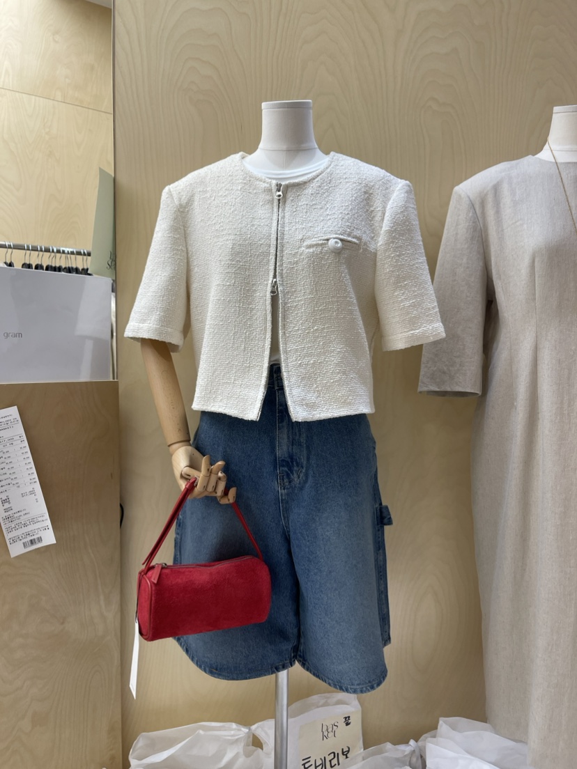 BASKET直郵韓國代購女裝新品24春夏職業熱賣真品時尚夾克BASKET夾克