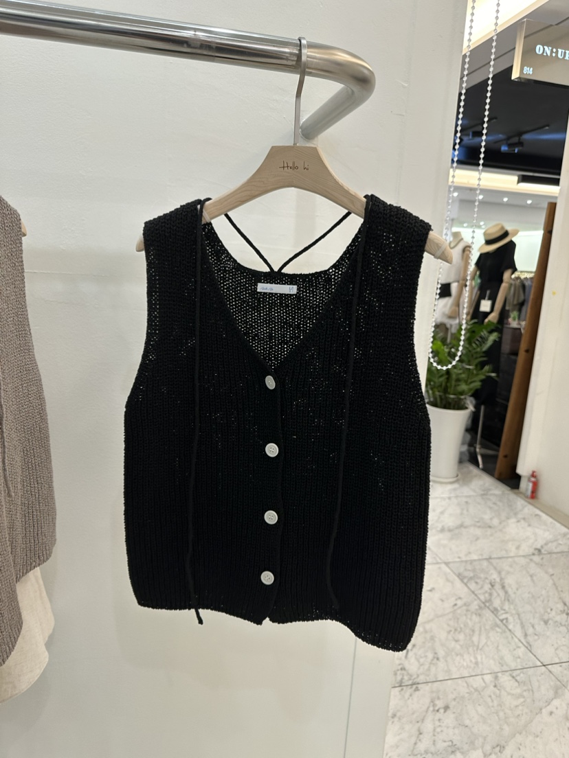 Hello Hi韓國直郵東大門代購女裝新品推薦人氣真品熱賣馬甲Hello Hi馬甲圖色3