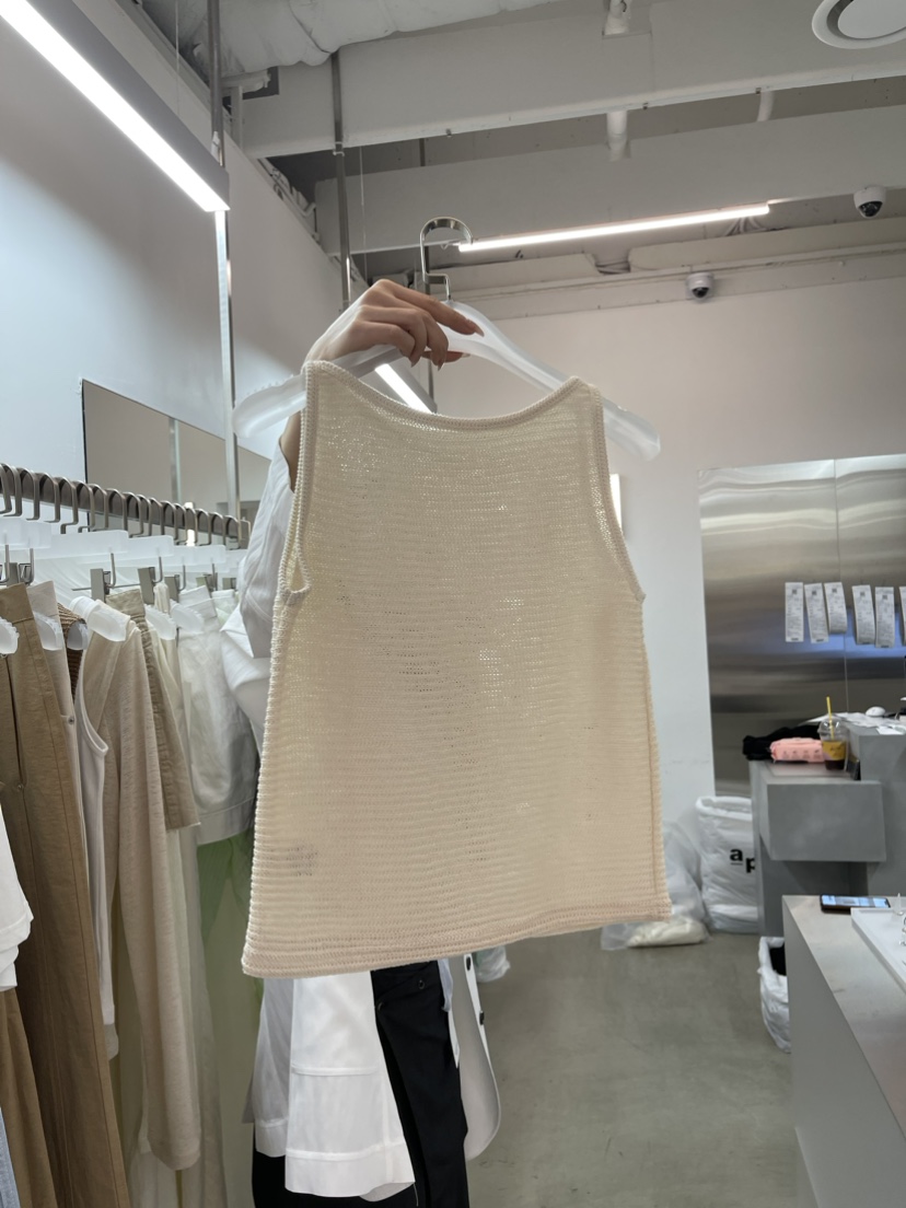 WEARABLE韓國直郵女裝新品真品24春夏時尚人氣休閑吊帶背心WEARABLE吊帶/背心