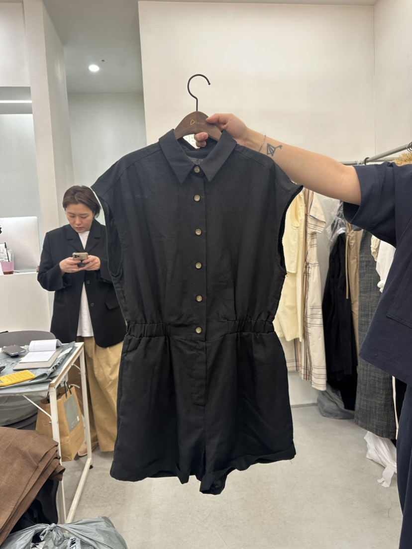 DRECIPE韓國直郵東大門代購女裝新款熱賣24春夏人氣連體褲PAVEL連體褲圖色1